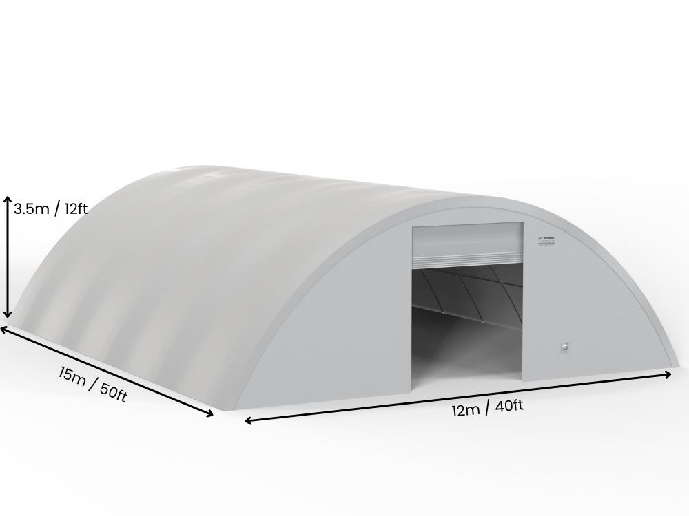 Bâtiments de stockage ronds en PVC