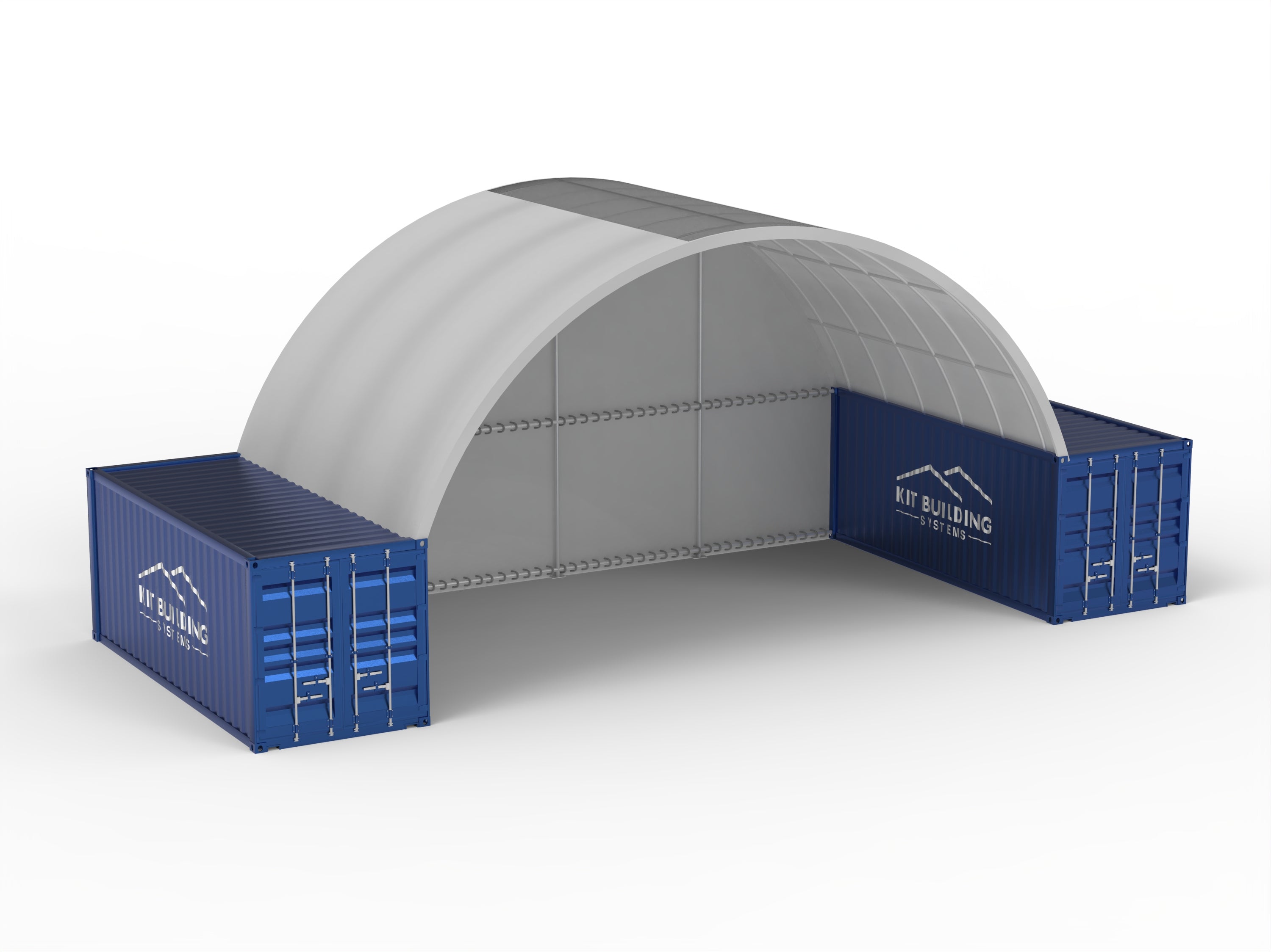 Auvents pour conteneurs - 33ft x 20ft x 12ft (10m x 6m x 3,6m)
