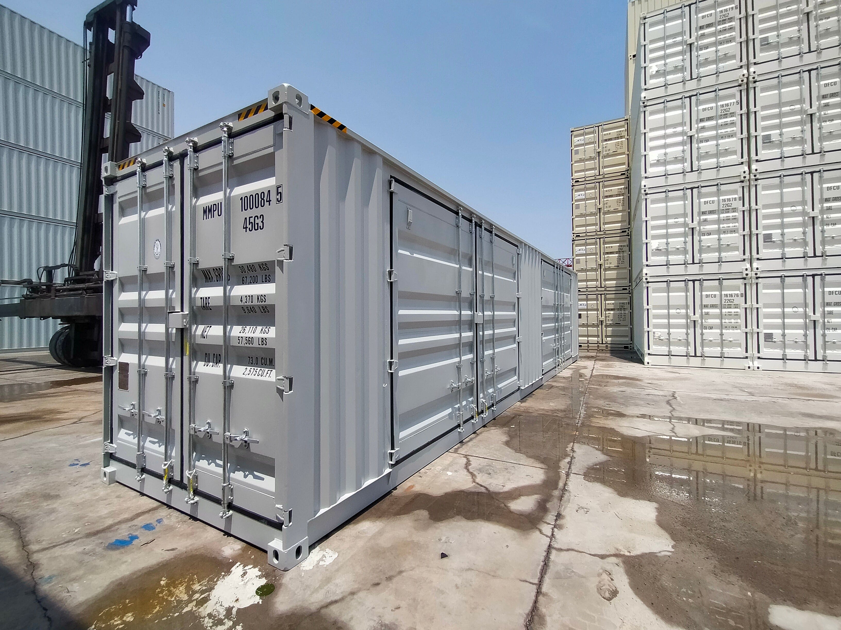 40ft Shipping Container - 40ft x 8ft x 9.6ft (LxWxH)