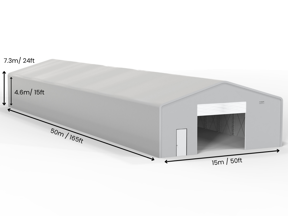 Bâtiments de stockage en toile | Double ferme